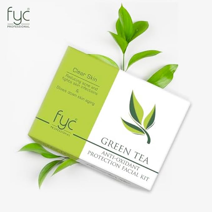 FYC PROFESSIONAL YAVI COSMETICS GREEN TEA FACIAL KIT - Image 2